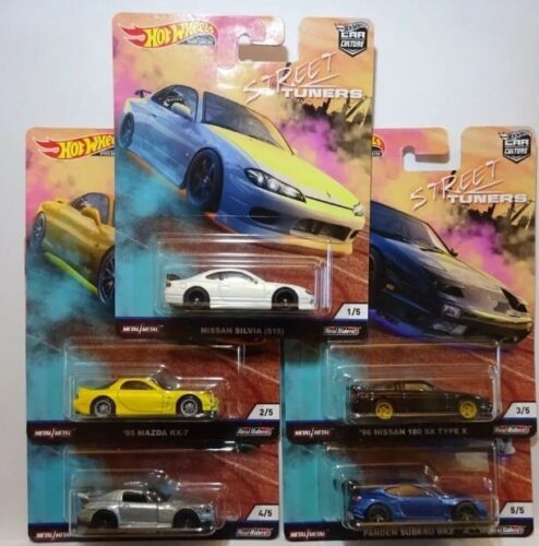 Hot Wheels Street Tuner Set FREE PROTECTORS