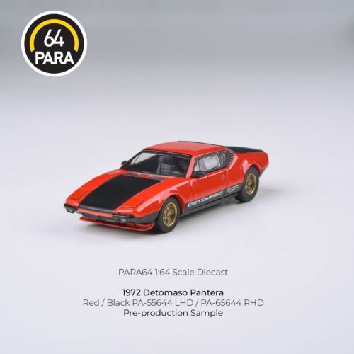 Para64 1/64 1972 Wangan midnight club De Tomaso Pantera Diecast