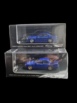 Mortal Diecast Nissan ER34 Skyline 4 Door Uras 1/64