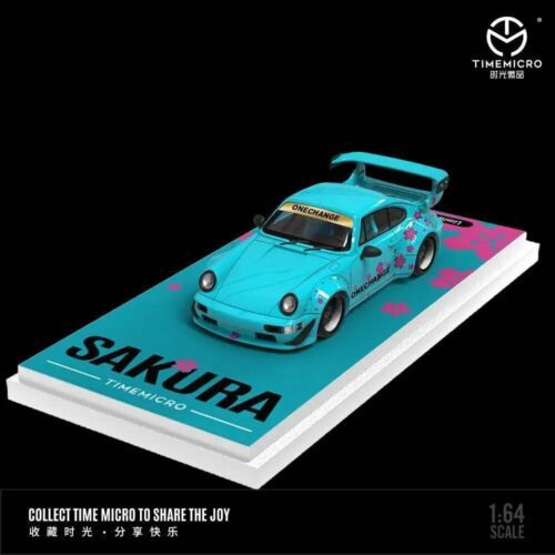 Time Micro Porsche 964 RWB Sakura 1/64 Diecast
