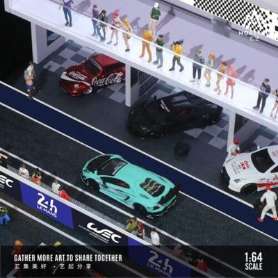 MoreArt 1:64 Le Mans 24 Hours Trackside Moreart Diorama Race Track