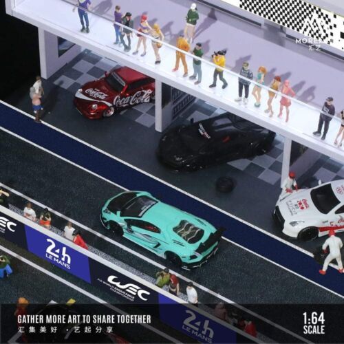 MoreArt 1:64 Le Mans 24 Hours Trackside Moreart Diorama Race Track