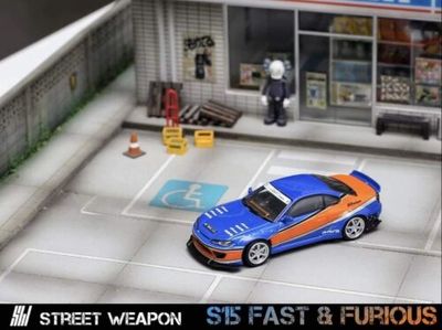 Street Weapon Nissan S15 Silvia Rocket Bunny Fast And Furious Mona Lisa