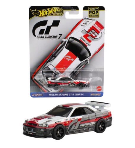 Hot Wheels Pop Culture R34 GTR Gran Turismo