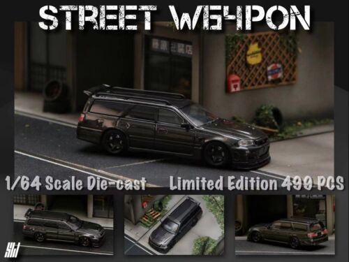 Street Weapon R34 Stagea In CARBON