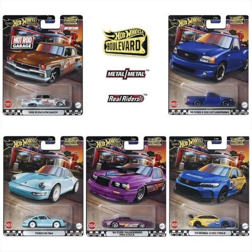 Hot Wheels Boulevard 101 - 105 Premium Diecast