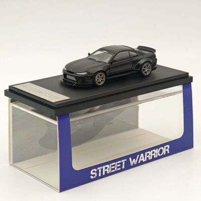 Street Warrior Street Weapon Nissan Silvia S15 Rocket Bunny 1/64 Diecast Black