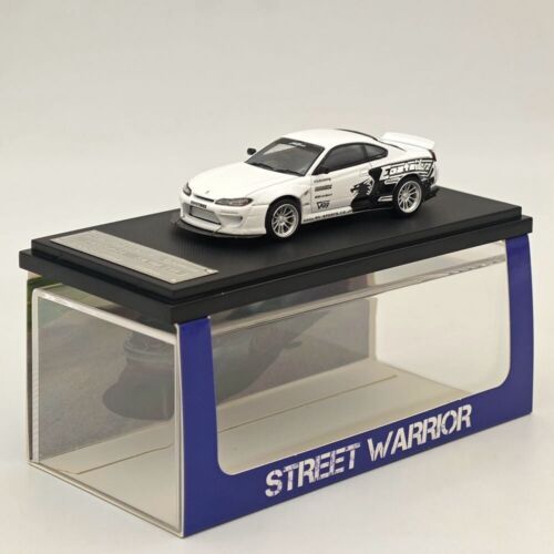 Street Warrior Street Weapon Nissan Silvia S15 Rocket Bunny 1/64 Diecast White