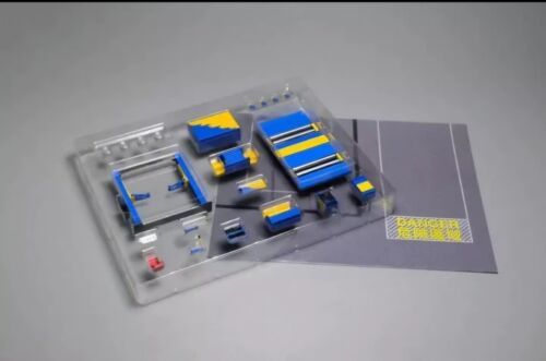 Micro Turbo GARAGE TOOLS - Dyno Hoist Jacks Diorama Diecast 1:64 Spoon Colours