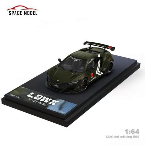 Space Model Honda NSX LBWK Liberty Walk Zero Fighter 1/64 Diecast