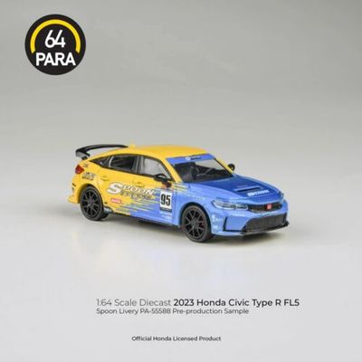 Para64 Honda Civic Type R FL5 Spoon Sports 1/64 Diecast
