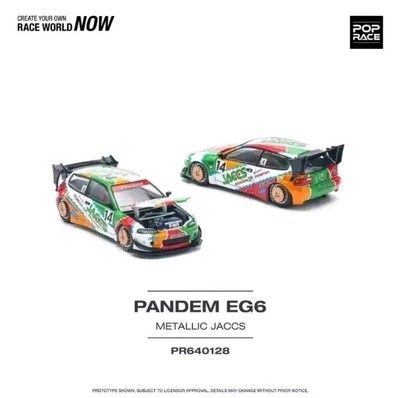 Pop Race Pandem Honda Civic EG6 v1.5 JACCS 1/64