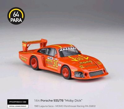 PARA64 1:64 1981 Laguna Seca #30 MOMO Porsche 935/78 Mobydick