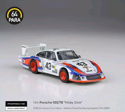 PARA64 1:64 1978 Le Mans 24h #43 Porsche 935/78 Mobydick