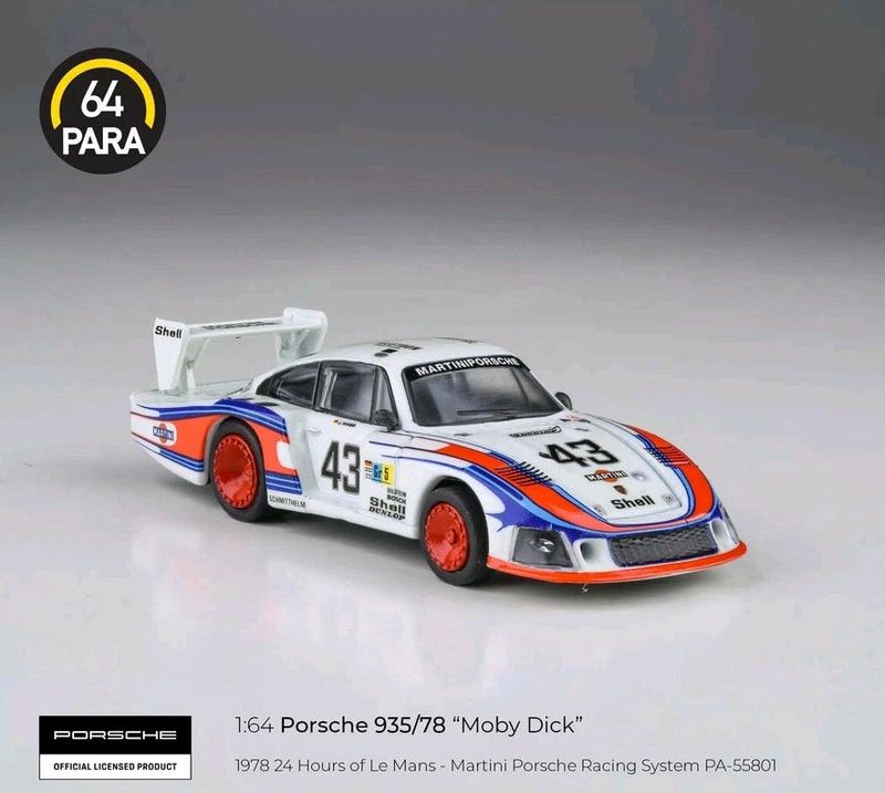 1978 Le Mans 24h #43 Porsche 935/78 Mobydick By PARA64