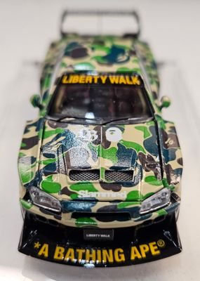 Street Weapon 1/64 Nissan Skyline LBWK-ER34 Super Silhouette Camo Bape