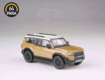 Para64 1:64 Toyota Landcruiser Prado LC250 Trail Dust Beige 1/64 Diecast