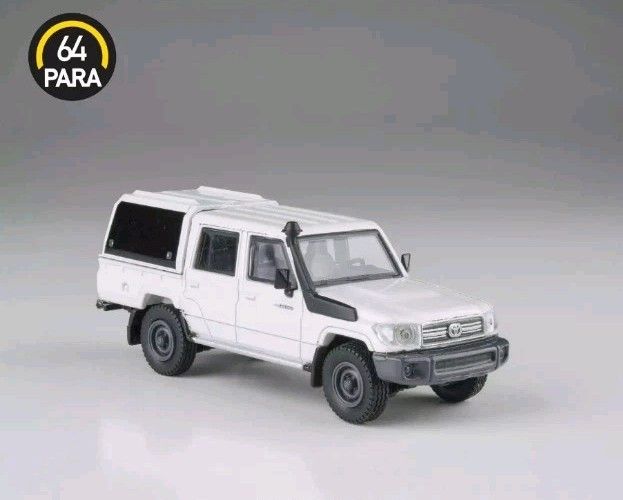 Toyota Land Cruiser LC 79 French Vanilla White By PARA64 1/64