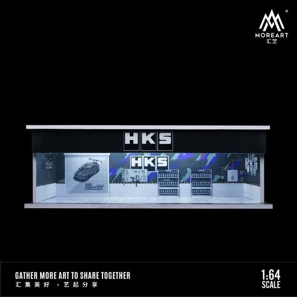 Moreart 1:64 HKS Basic Workshop For Hotwheels