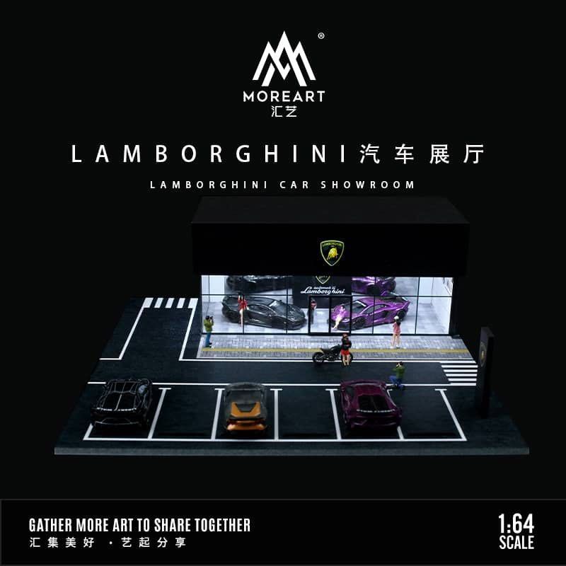 MoreArt 1:64 Lamborghini Dealership Diorama