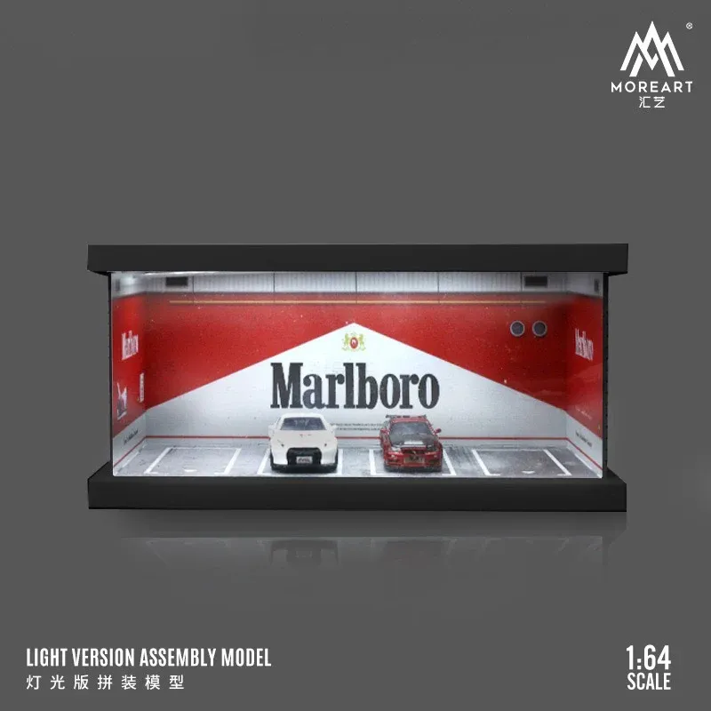 MoreArt 1:64 Marlboro Parking Lot Basic Diorama