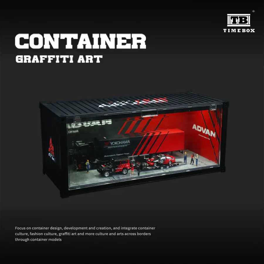 MoreArt 1:64 Storage Box ADVAN Livery