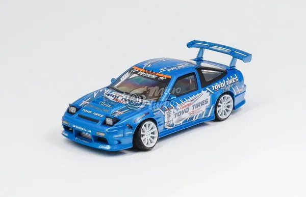 Micro Turbo 1:64 180SX Type X Black