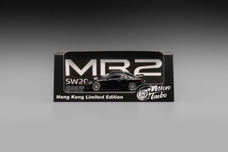 Micro Turbo 1:64 Toyota MR2 Turbo SW20 HK Limited Black