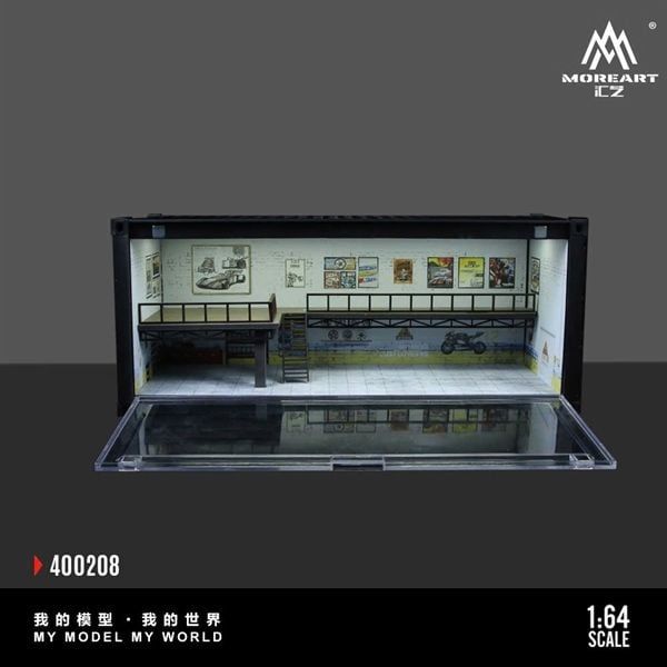 MoreArt 1:64 Container Repair Shop Scene C
