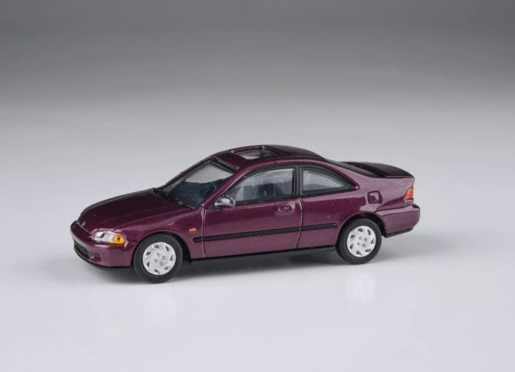 Para64 1:64 1995 Honda Civic Coupe EJ1 Camellia Red