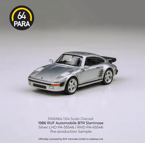 PARA64 1:64 1986 RUF BTR Slantnose Silver