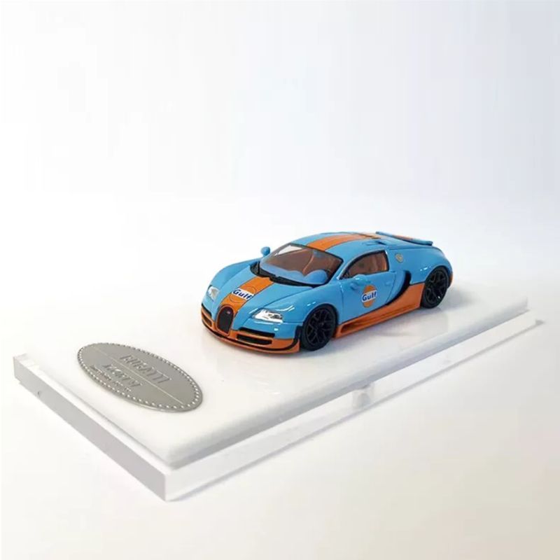 Mortal Diecast Bugatti Veyron Gulf Oil 1/64