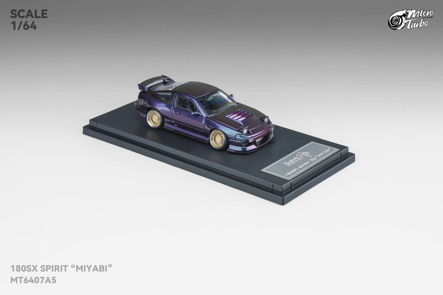 MIYABI　① Micro Turbo 1:64 180SX Type X 