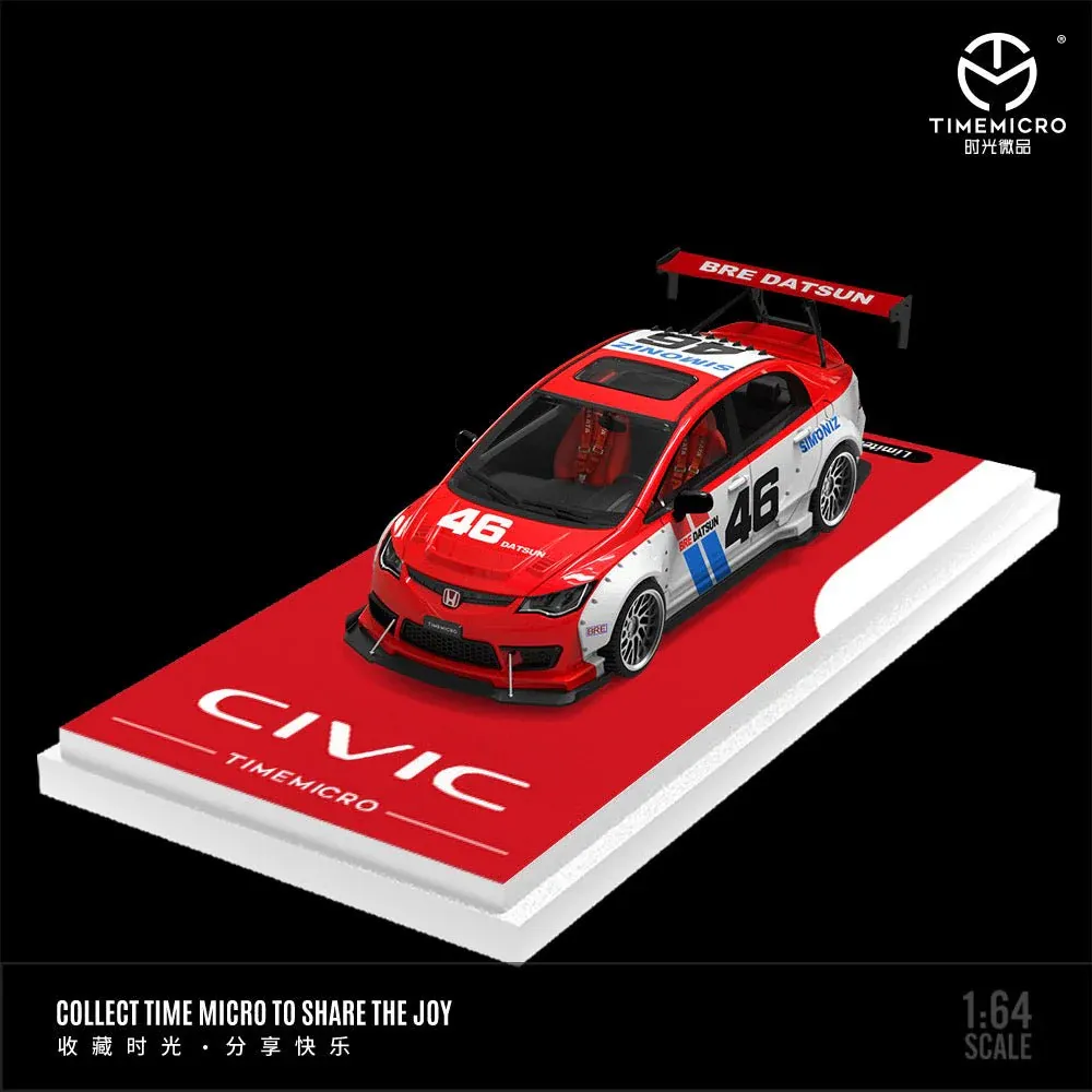 Time Micro Honda Civic FD2R Datsun #46 Livery