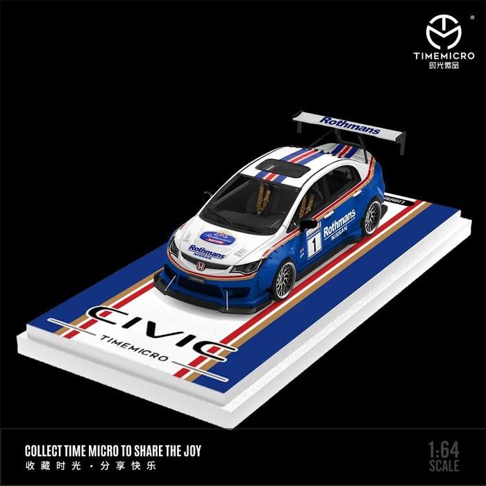 Time Micro Honda Civic FD2R Renovates Lefumen No1 Livery