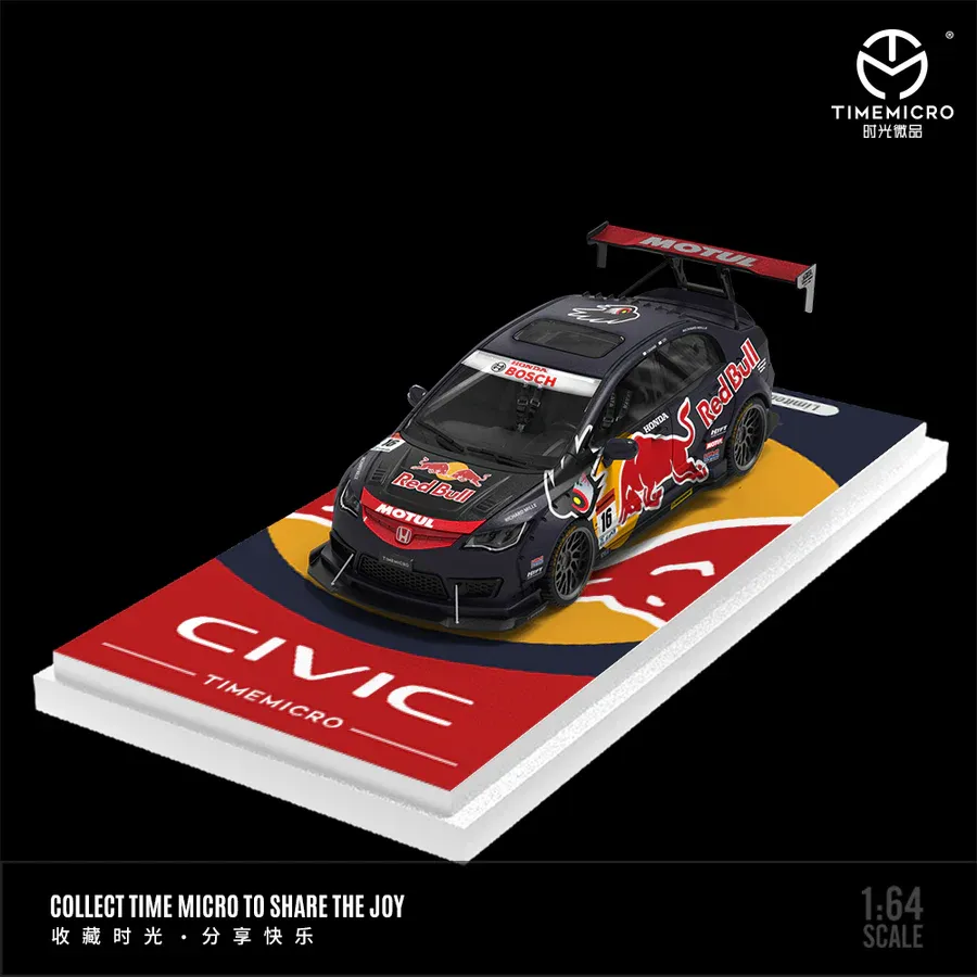Time Micro Honda Civic FD2R Redbull Standard Livery