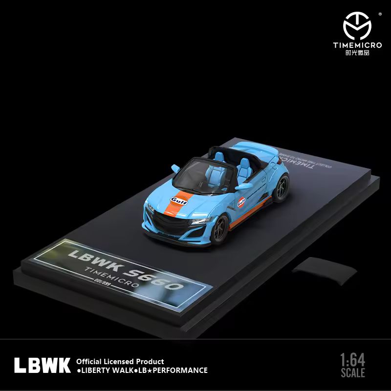 Time Micro Honda S660 (Baby NSX) LBWK Gulf Livery