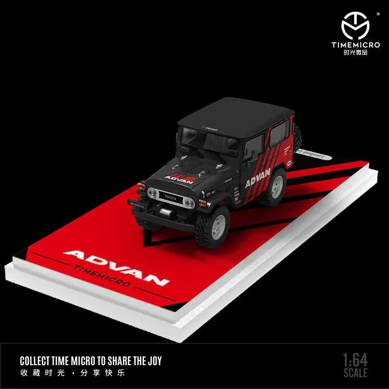Time Micro 1/64 Toyota FJ40 Advan Livery