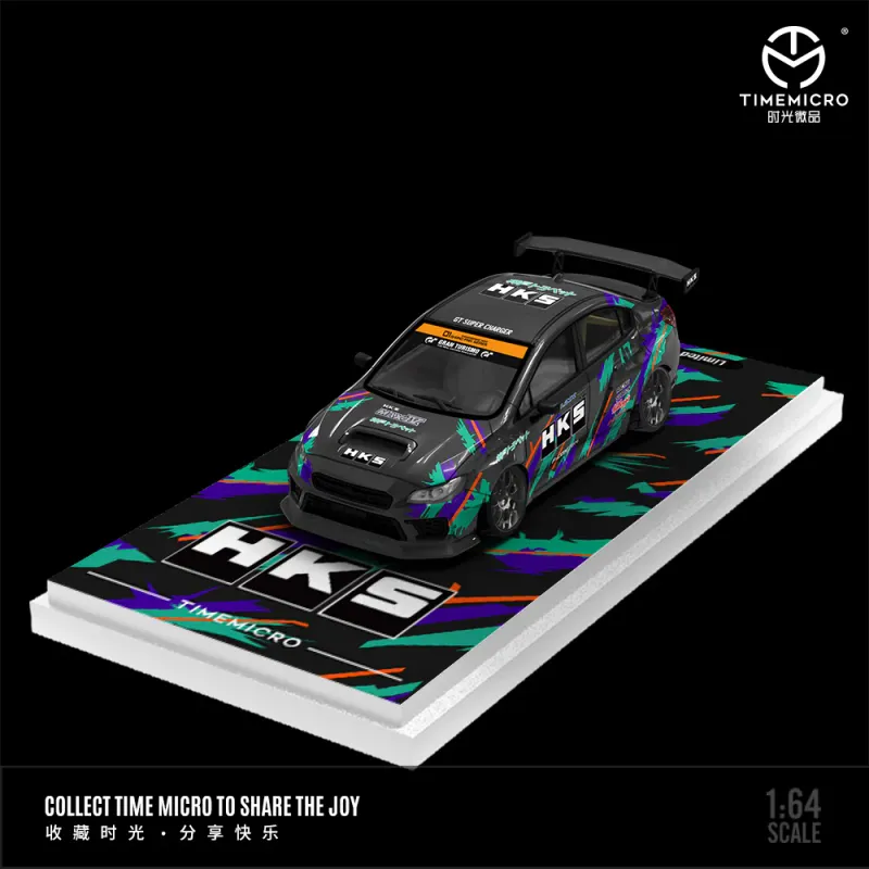 Time Micro 1/64 Subaru WRX STI HKS Livery TM645426