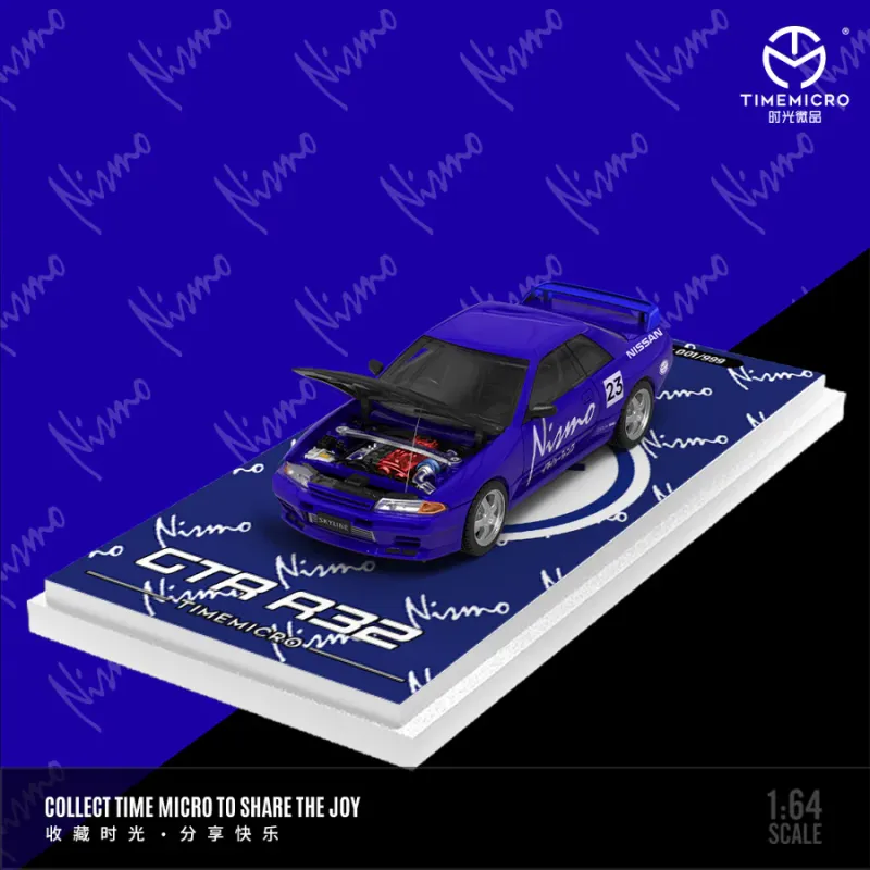 Time Micro 1/64 Nissan Skyline R32 GTR Nismo 23 TM644137
