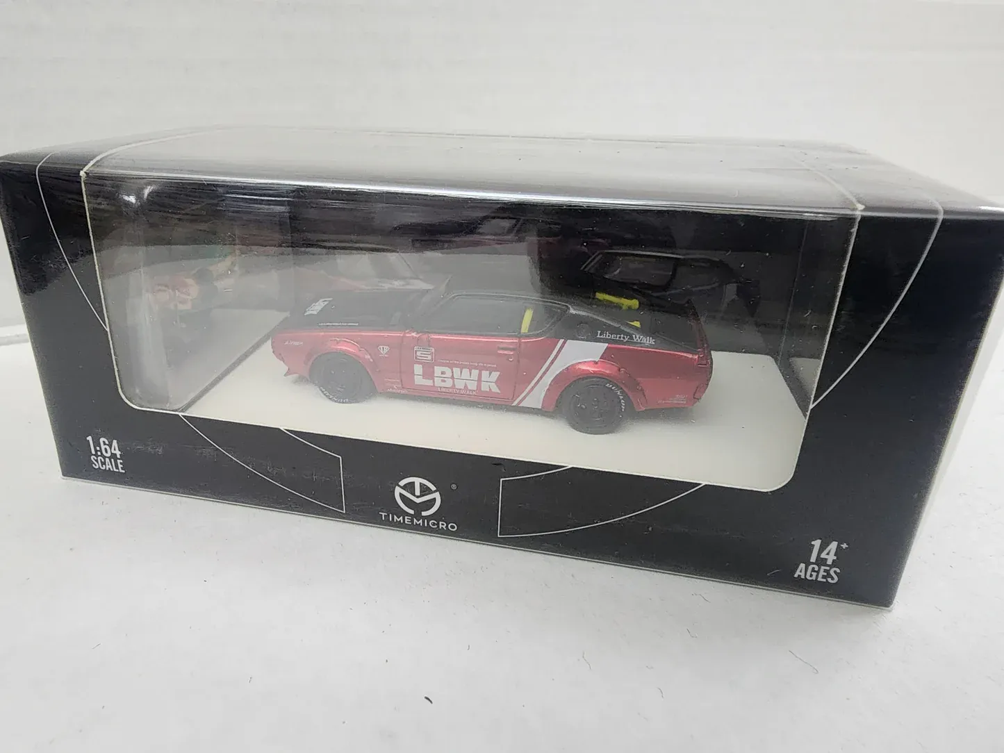 Time Micro 1/64 Nissan KPGC110 Red/Black TM645607