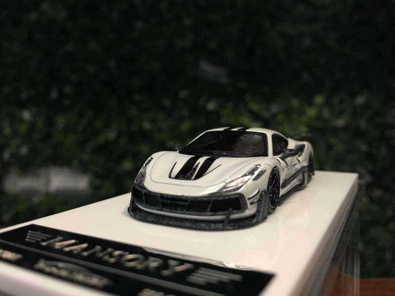 Aurora Model 1:64 Mansory Ferarri F8 Tributo F8XX White AM646502