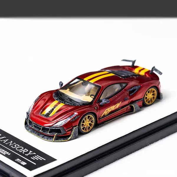 Aurora Model 1:64 Mansory Ferarri F8 Tributo F8XX Red AM644508