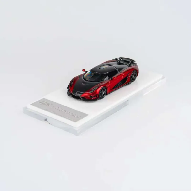 TPC 1/64 Koenigsegg Regera Metallic Red With Carbon Roof TPC644905