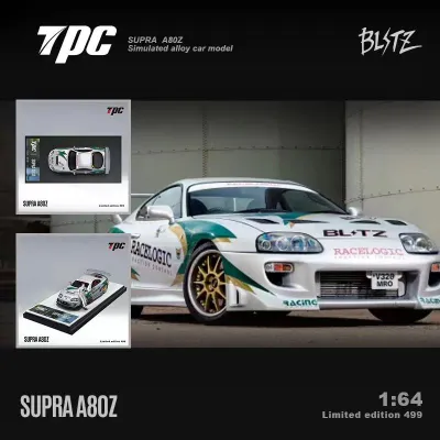 TPC 1/64 Toyota Supra A80Z Silver Blitz Livery TPC644426