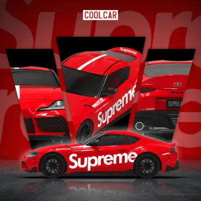 Cool Car 1/64 Toyota Supra A90 Supreme CC647415-2