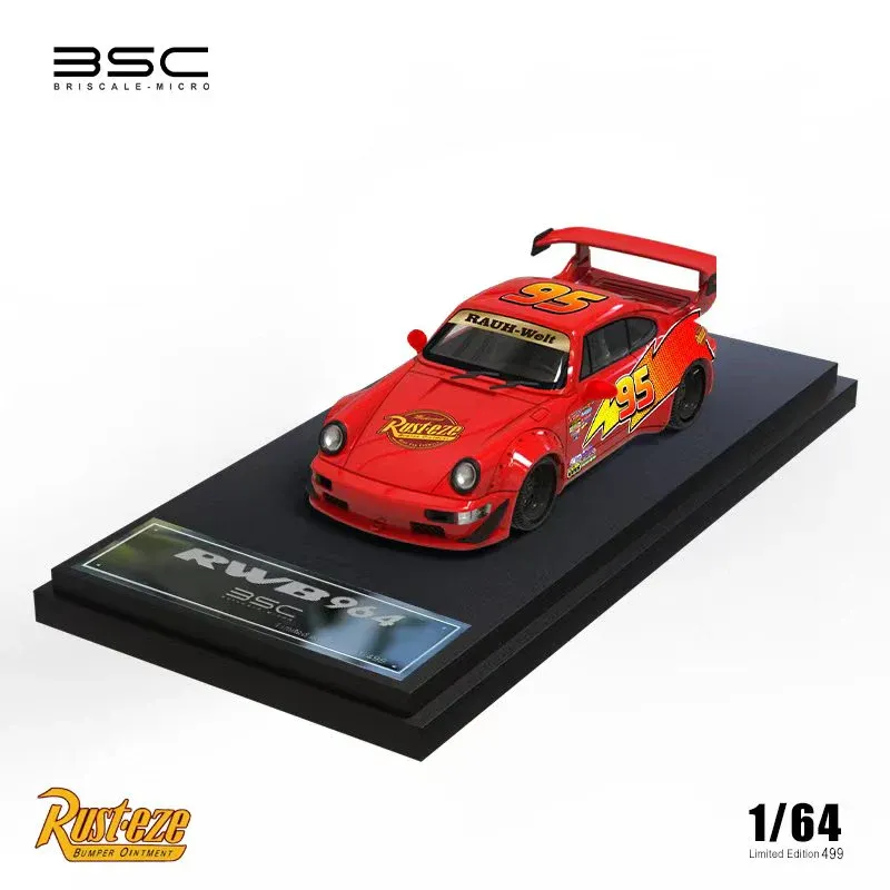 BSC 1/64 Porsche 911 964 RWB Lighting McQueen