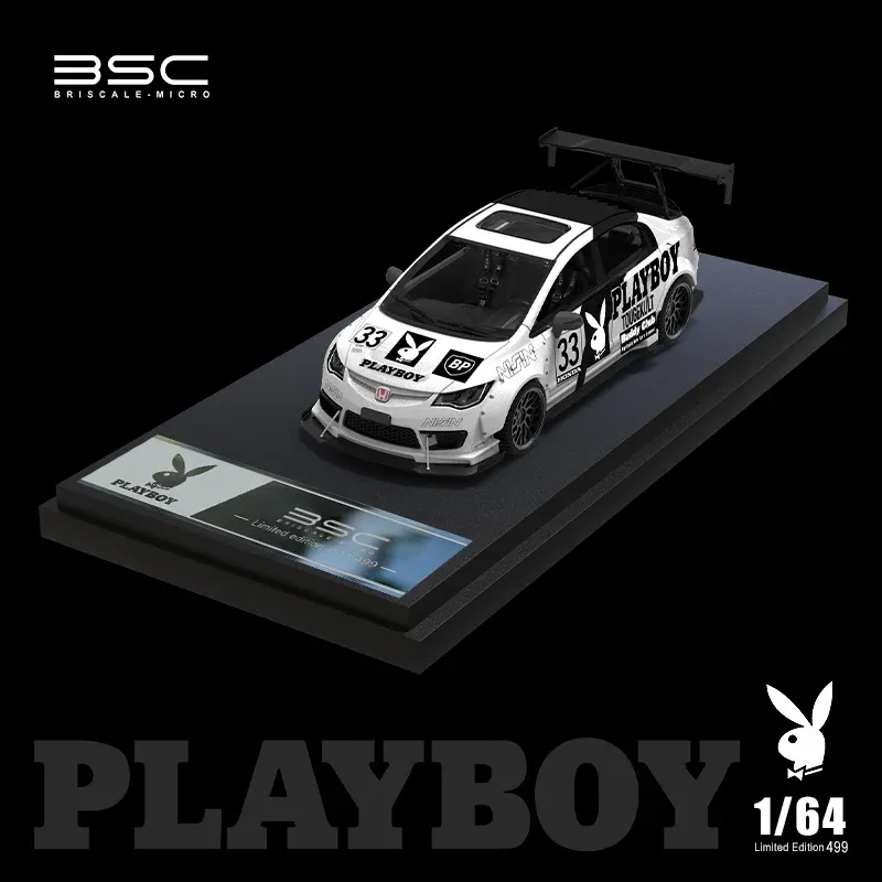 BSC 1/64 Honda Civic FD2R Playboy Livery