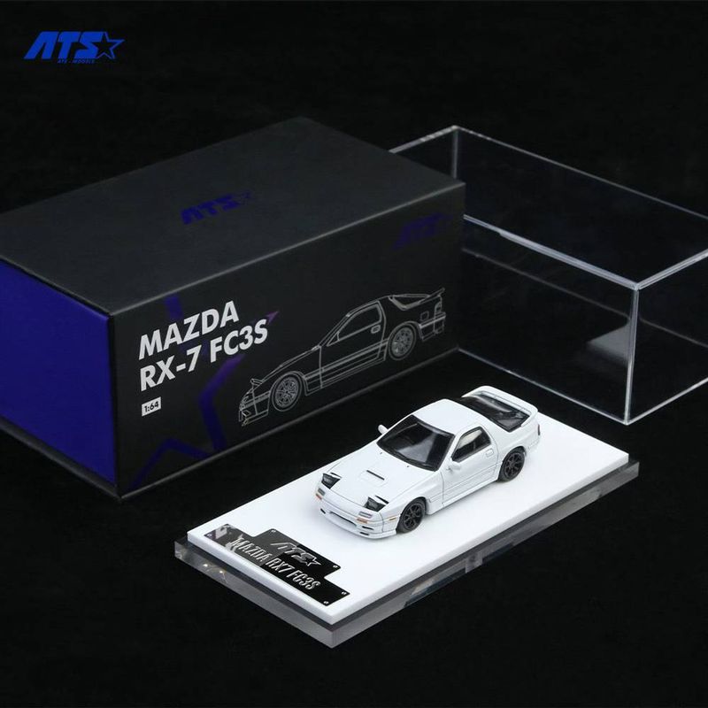 ATS 1/64 Mazda RX-7 RX7 FC3S White ATS880201
