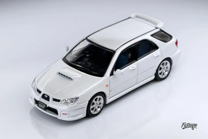 FuRuya 1/64 Subaru WRX STI Wagon White